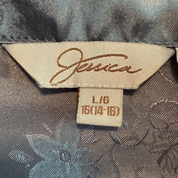 90’s Vintage Jessica Button Up Sleep Dress - Picture 6 of 9